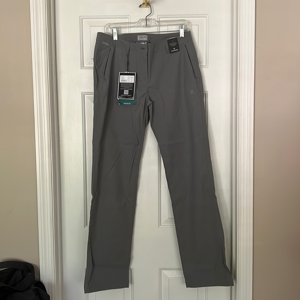Craghoppers Kiwi Pro II Trousers, Water and UPF Protection, Women’s, Size M/8